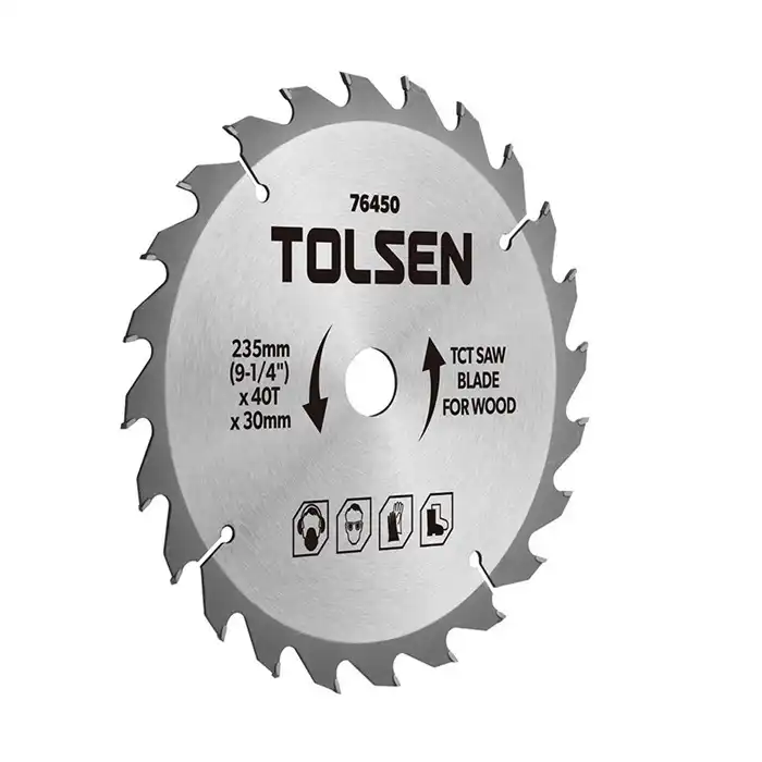 صفحه چوب بر 185 میلیمتر تولسن مدل 76430