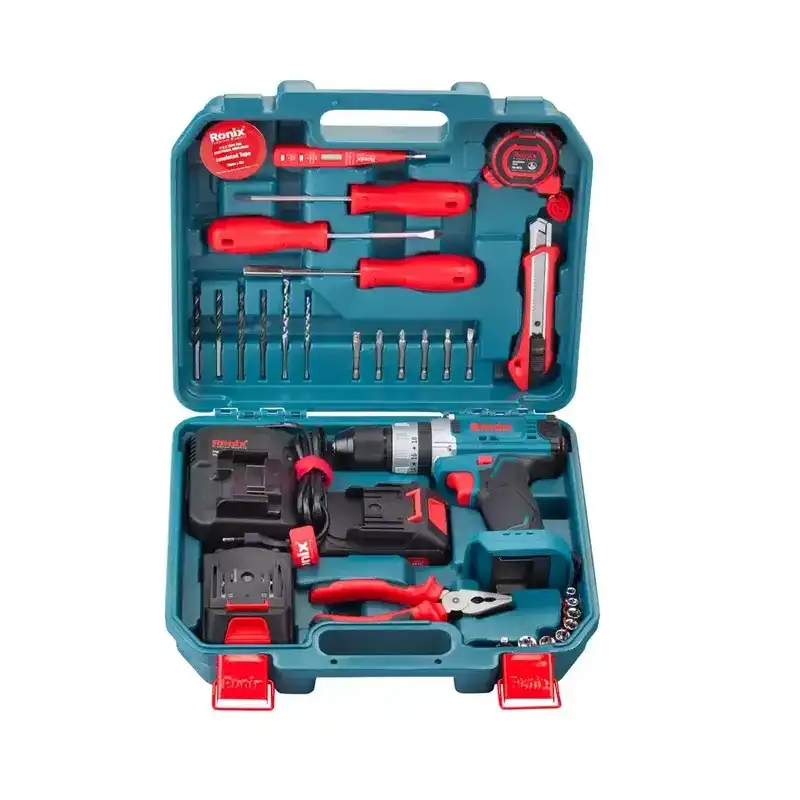 کیت دریل شارژی 33 پارچه رونیکس مدل RS-8615