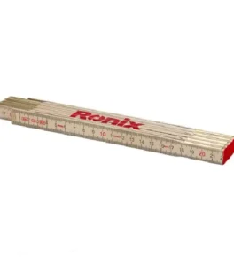 خط کش الگو برداری چوبی 200 سانتی متر رونیکس مدل RH-9715