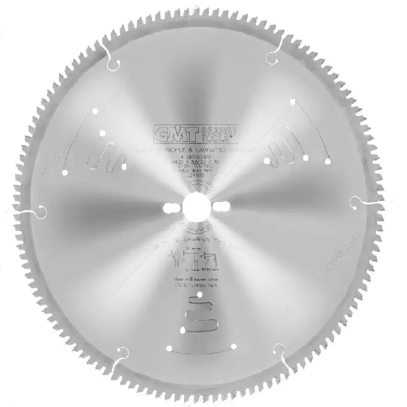 تیغ اره آلومینیوم بر قطر 40 سانتی متر سی ام تی مدل 297.120.16M
